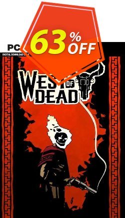 63% OFF West of Dead PC Coupon code