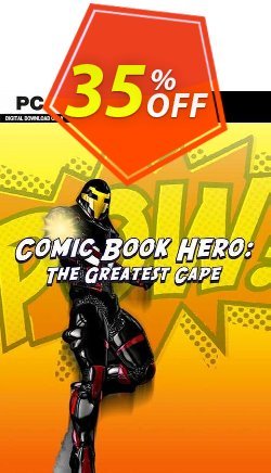 35% OFF Comic Book Hero: The Greatest Cape PC Coupon code