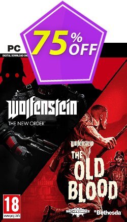 Wolfenstein The New Order and The Old Blood Double Pack PC Coupon discount Wolfenstein The New Order and The Old Blood Double Pack PC Deal - Wolfenstein The New Order and The Old Blood Double Pack PC Exclusive offer 