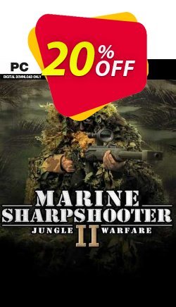 20% OFF Marine Sharpshooter II: Jungle Warfare PC Coupon code