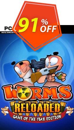 91% OFF Worms Reloaded GOTY PC Discount