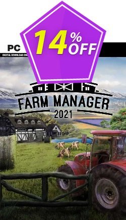 14% OFF Farm Manager 2021 PC Coupon code