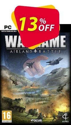 13% OFF Wargame: AirLand Battle PC Coupon code