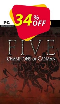 34% OFF FIVE: Champions of Canaan PC Discount