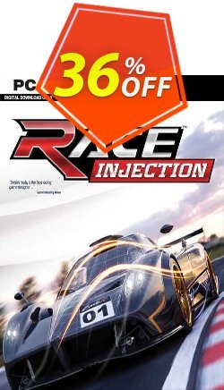 36% OFF RACE Injection PC Coupon code