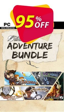 95% OFF The Daedalic Adventure Bundle PC Coupon code