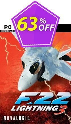 63% OFF F-22 Lightning 3 PC Coupon code