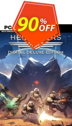 90% OFF Helldivers Digital Deluxe Edition PC Coupon code