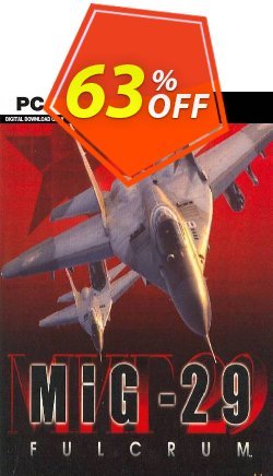 63% OFF MiG-29 Fulcrum PC Coupon code