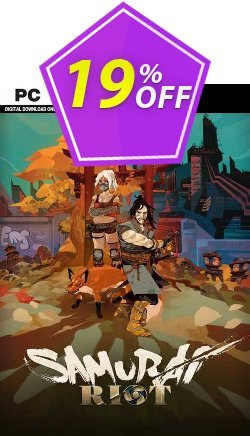 19% OFF Samurai Riot PC Coupon code