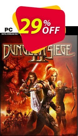 29% OFF Dungeon Siege 2 PC Coupon code