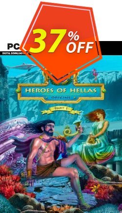 37% OFF Heroes of Hellas Origins Part One PC Coupon code