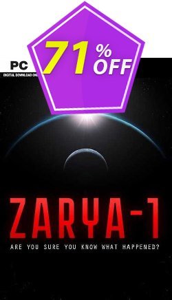 71% OFF Zarya-1: Mystery on the Moon PC Coupon code