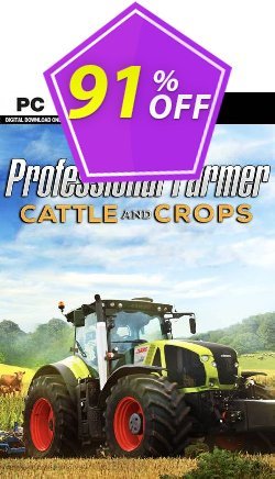 91% OFF Professional Farmer Cattle and Crops PC Coupon code