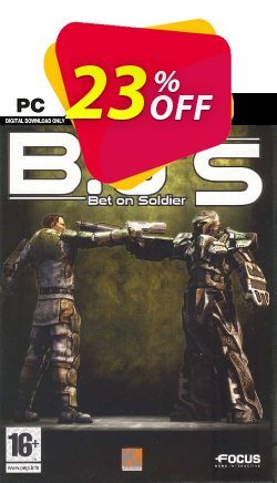 23% OFF Bet on Soldier PC Coupon code