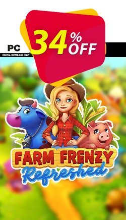34% OFF Farm Frenzy Refreshed PC Coupon code
