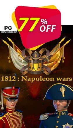 77% OFF 1812: Napoleon Wars PC Coupon code
