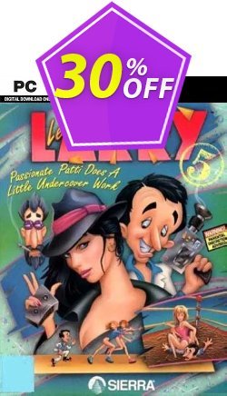 30% OFF Leisure Suit Larry 5 - Passionate Patti Does a Little Undercover Work PC Discount