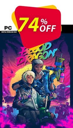 74% OFF Trials of the Blood Dragon PC Coupon code