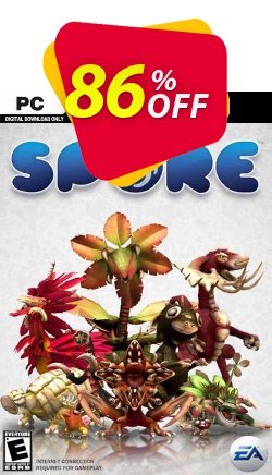 86% OFF Spore PC Coupon code