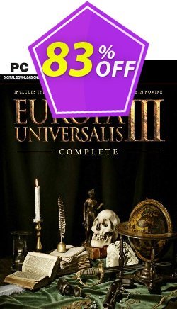 83% OFF Europa Universalis III Complete PC Discount