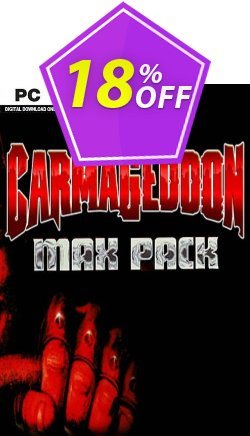 18% OFF Carmageddon Max Pack PC Coupon code