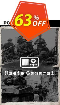 63% OFF Radio General PC Coupon code