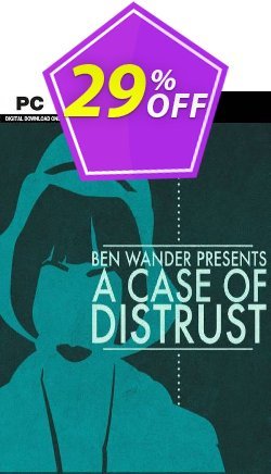 29% OFF A Case of Distrust PC Coupon code