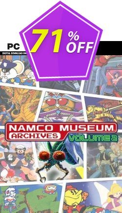 Namco Museum Archives Volume 2 PC Coupon discount Namco Museum Archives Volume 2 PC Deal 2024 CDkeys - Namco Museum Archives Volume 2 PC Exclusive Sale offer 