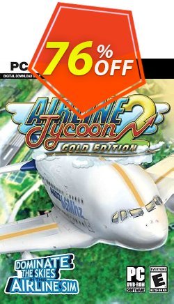 76% OFF Airline Tycoon 2 GOLD PC Discount