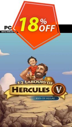 18% OFF 12 Labours of Hercules V Kids of Hellas PC Discount