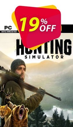 19% OFF Hunting Simulator PC Coupon code