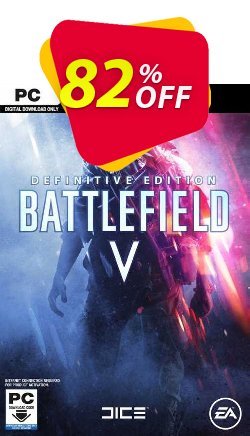 82% OFF Battlefield V Definitive Edition PC - EN  Coupon code