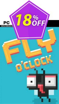18% OFF Fly O clock PC Coupon code