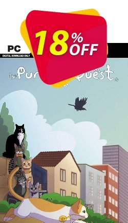 18% OFF The Purring Quest PC Coupon code