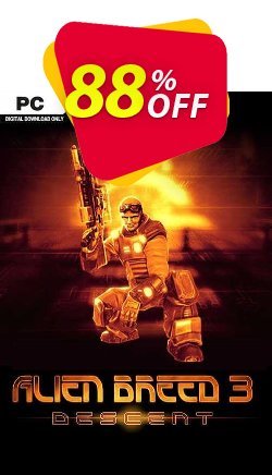88% OFF Alien Breed 3 Descent PC Coupon code