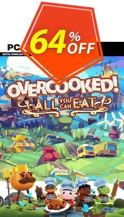 64% OFF Overcooked! All You Can Eat PC Coupon code