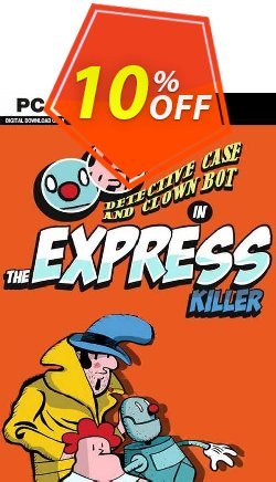 Detective Case and Clown Bot in The Express Killer PC Deal 2024 CDkeys