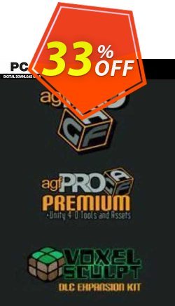 Axis Game Factorys AGFPRO + Voxel Sculpt + PREMIUM Bundle PC Deal 2024 CDkeys