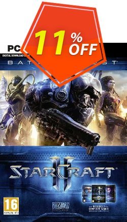 11% OFF Starcraft 2 Battlechest 2.0 PC - US  Coupon code