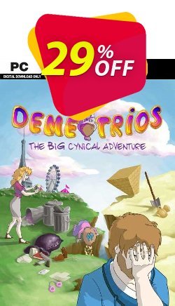 29% OFF Demetrios - The BIG Cynical Adventure PC Coupon code