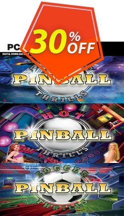 30% OFF Pinball Thrills Triple Pack PC Coupon code
