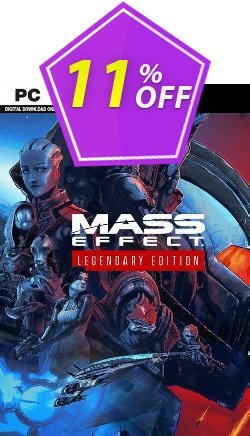11% OFF Mass Effect Legendary Edition PC Coupon code