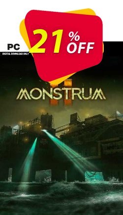 21% OFF Monstrum 2 PC Coupon code