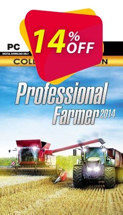 14% OFF Professional Farmer 2014 Collectors Edition PC Coupon code
