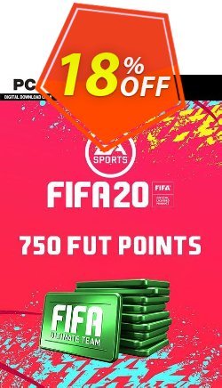 18% OFF FIFA 20 Ultimate Team - 750 FIFA Points PC - WW  Coupon code