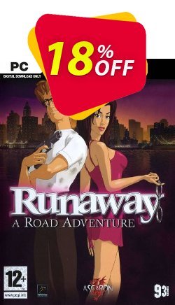 Runaway A Road Adventure PC Coupon discount Runaway A Road Adventure PC Deal 2024 CDkeys - Runaway A Road Adventure PC Exclusive Sale offer 