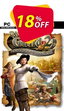 18% OFF The Guild II  Pirates of the European Seas PC Discount