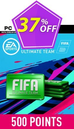 37% OFF FIFA 19 - 500 FUT Points PC Coupon code