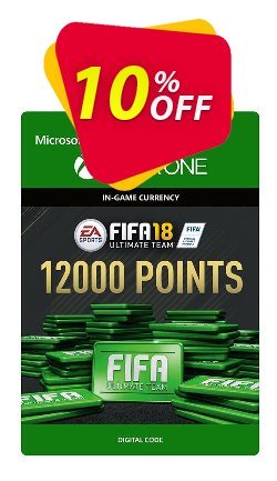 10% OFF Fifa 18 - 12000 FUT Points - Xbox One  Discount